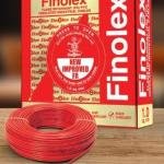 Finolex 0.5 SQMM SINGLE CORE (FR) PVC INS. COPPER FLEXIBLE CABLE BLACK - (100 Meters)